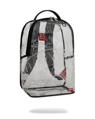 100% CLEAR BACKPACK - SHARK CENTRAL