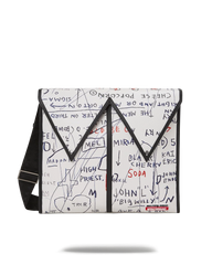 OFFICIAL BASQUIAT UNTITLED (CHEESE POPCORN) 1983 SLING MESSENGER