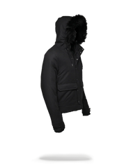 SOLID BLACK CHOPPER JACKET