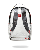 100% CLEAR BACKPACK SHARK