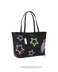 STAR RACER A.I.7 SANDFLOWER COLLAB BEADED TOTE