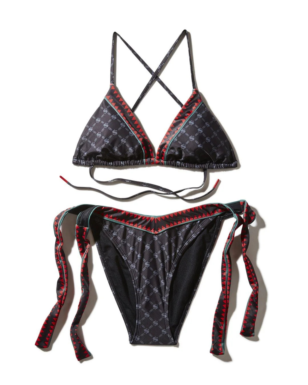 MIDNIGHT MONEY PATTERN BIKINI