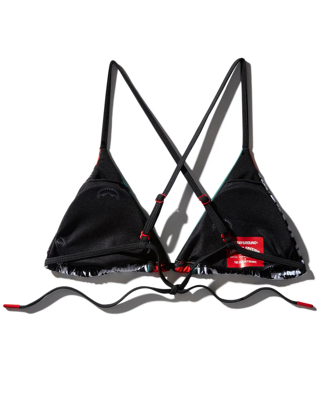 SCRIBBLE BIKINI TOP