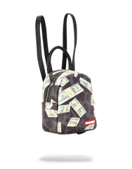 MONEY ON BLACK LEOPARD PRINT MINI