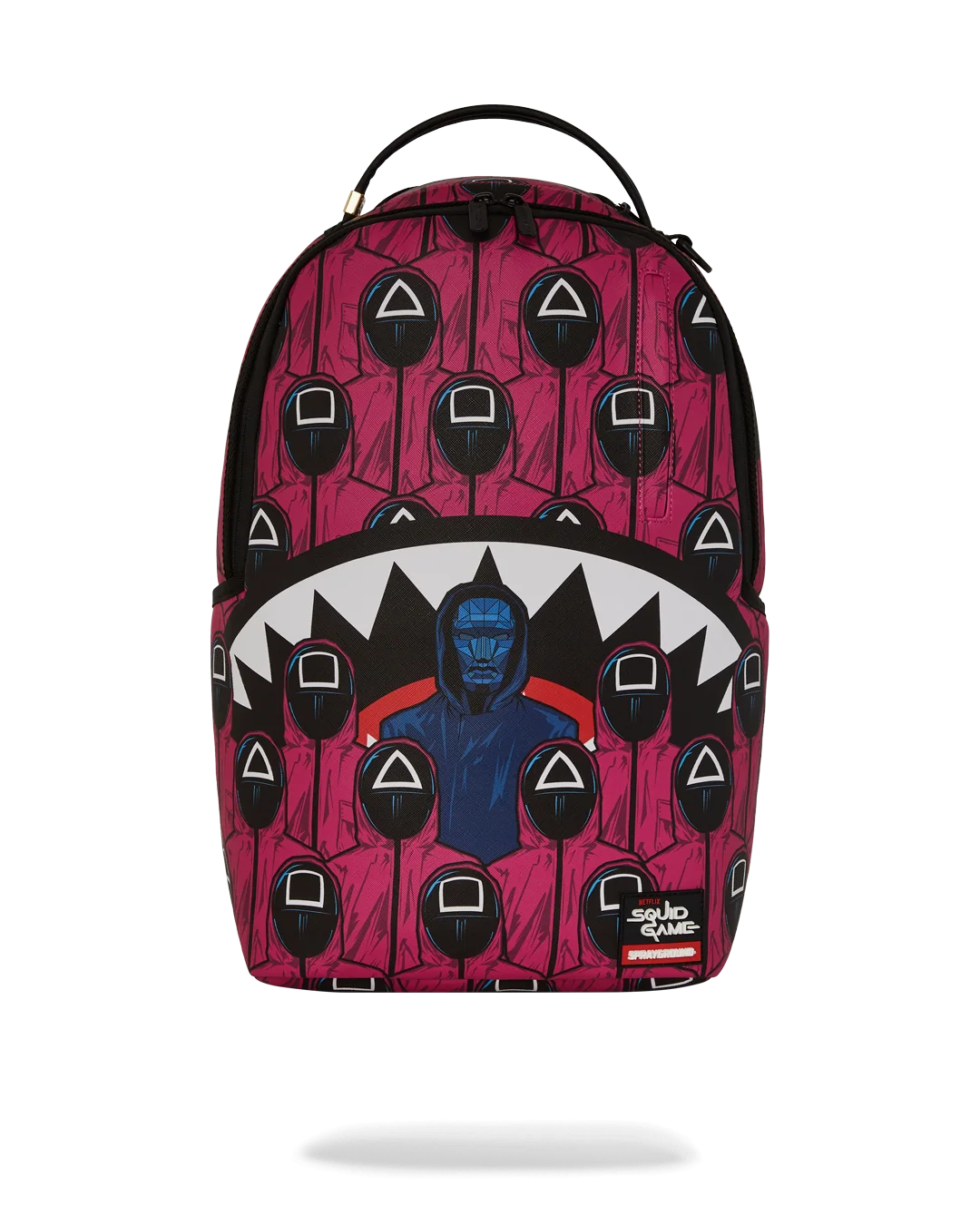 SQUID GAME COLLAB FRONT MAN & PINK GUARD SHARKS BACKPACK