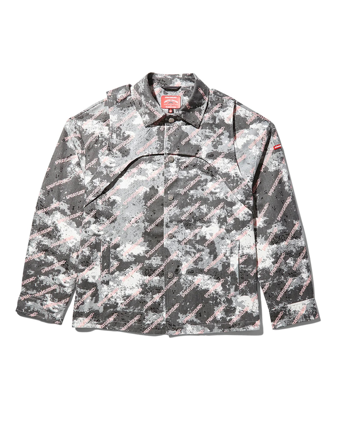 DOUBLE YOKE SNAP FRONT JACKET (GREY)