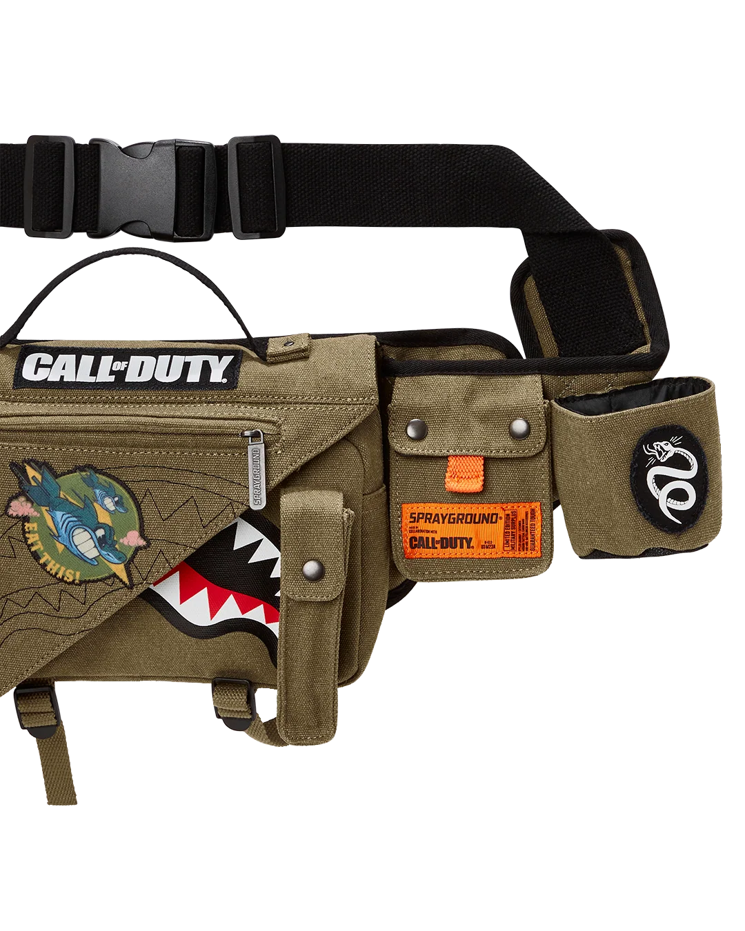 CALL OF DUTY NEVER BACK DOWN CROSSBODY