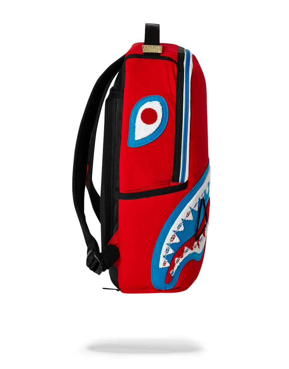 BRACES SHARK (RED)