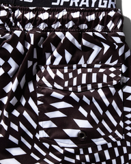 TRIPPY CORTO SWIM TRUNKS