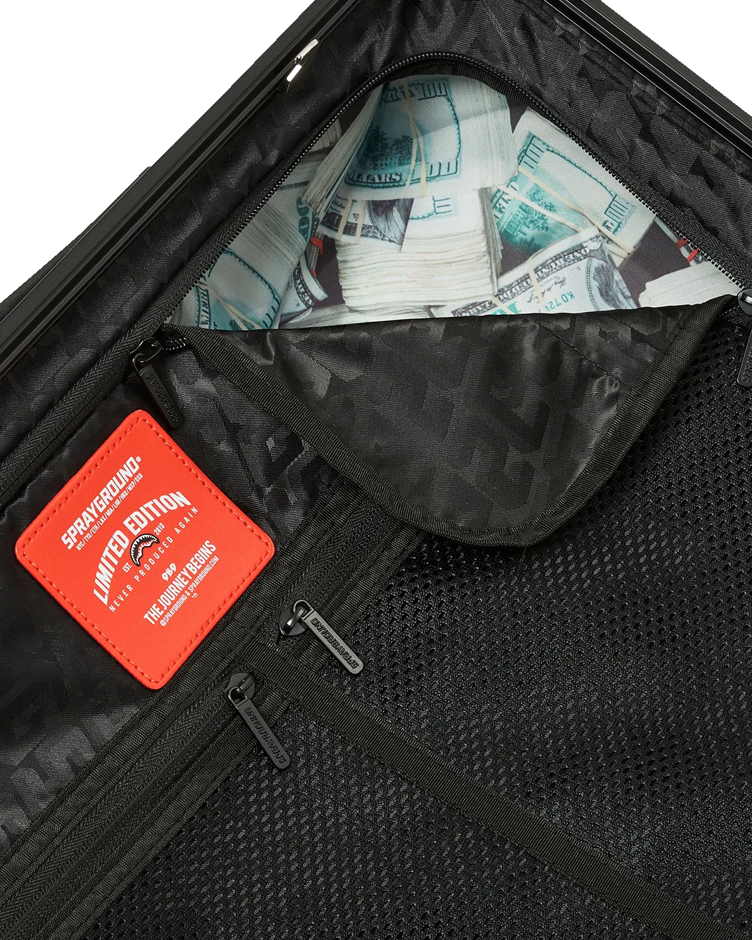 THE PRIVATE JET SHARK CLUB CARRY-ON LUGGAGE