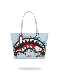 PEANUTS SNOOPY TUNED UP & TUNED OUT TOTE