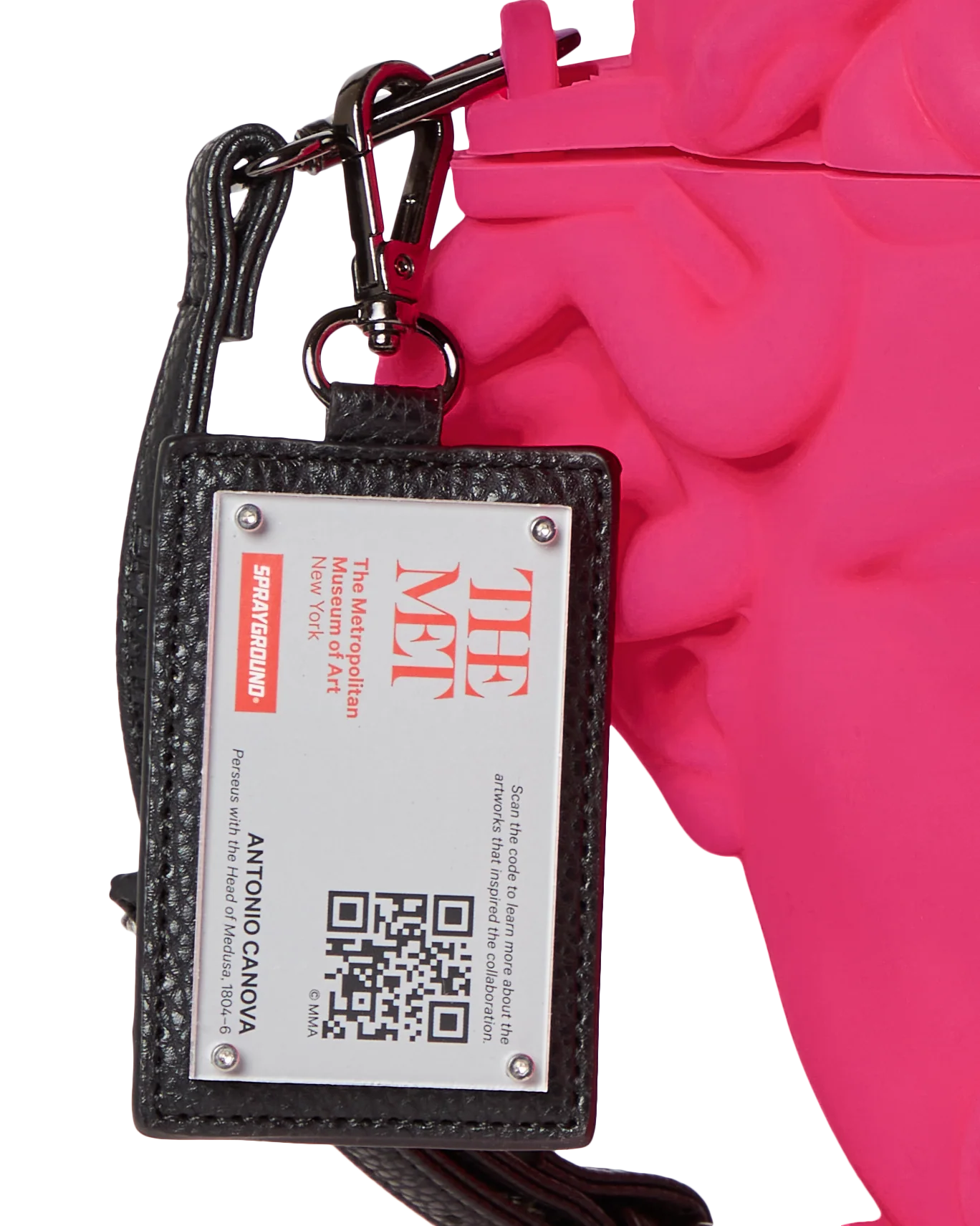 THE MET CANOVA MEDUSA HANDBAG (PINK)