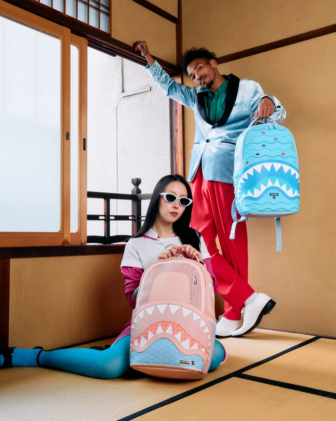 COLLABORATION HIROKO SAKAI TROPICAL SEA BACKPACK