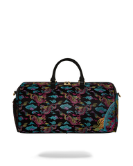 EMBROIDERED DRAGONS DUFFLE