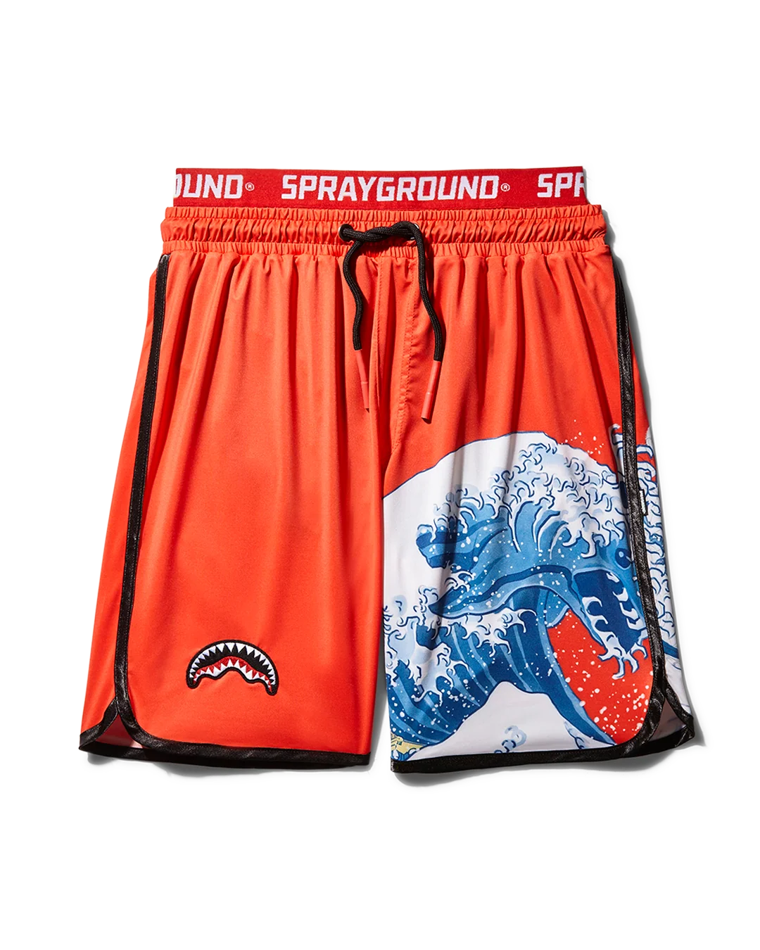JAPAN WAVE CORTO SWIM TRUNKS (RED)