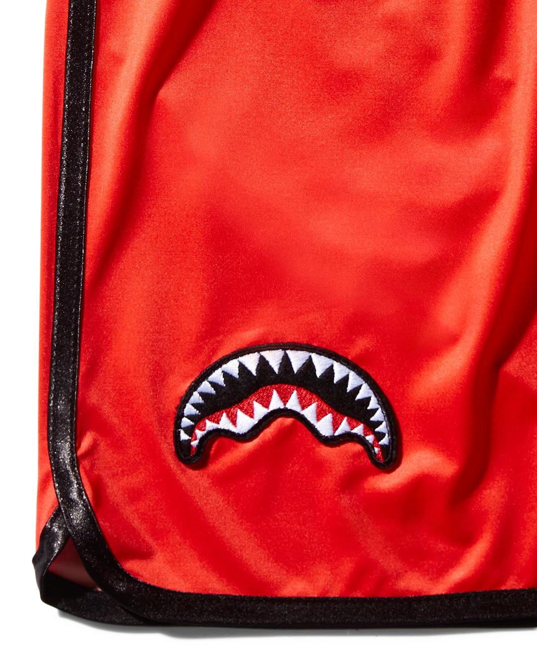 KIDS JAPAN WAVE SWIM TRUNKS (RED)