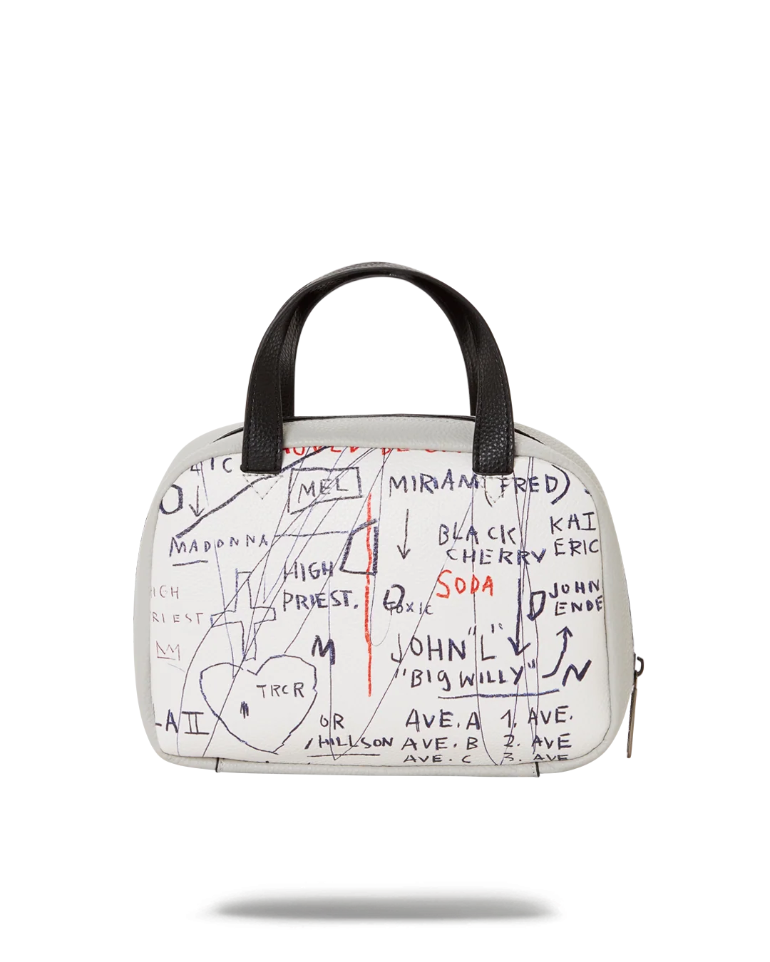 OFFICIAL BASQUIAT UNTITLED (CHEESE POPCORN) 1983 HANDBAG