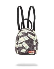 MONEY ON BLACK LEOPARD PRINT MINI