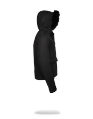 SOLID BLACK CHOPPER JACKET