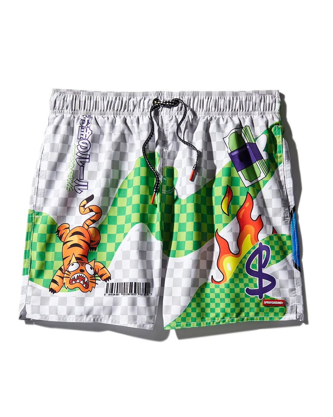 WTF ART SHOTO SWIM TRUNKS