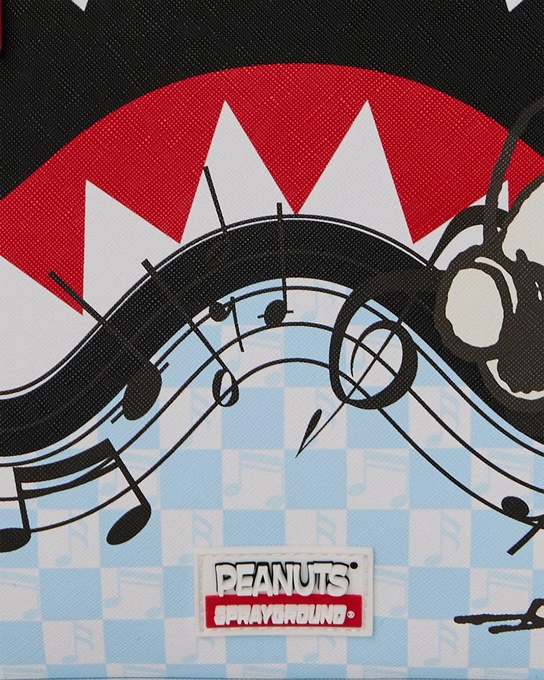 PEANUTS SNOOPY TUNED UP & TUNED OUT TOTE