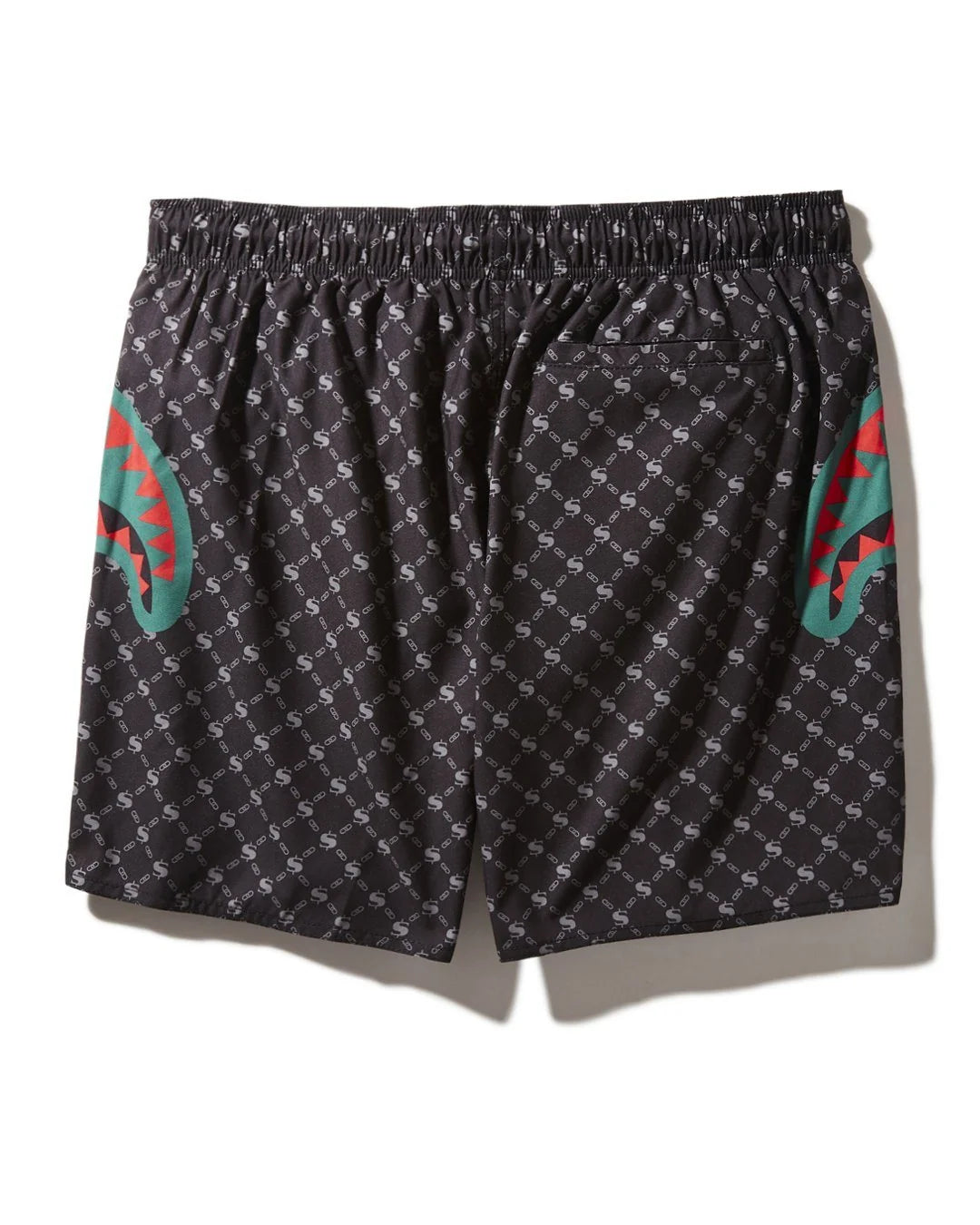 MIDNIGHT MONEY PATTERN SHOTO SWIM TRUNKS