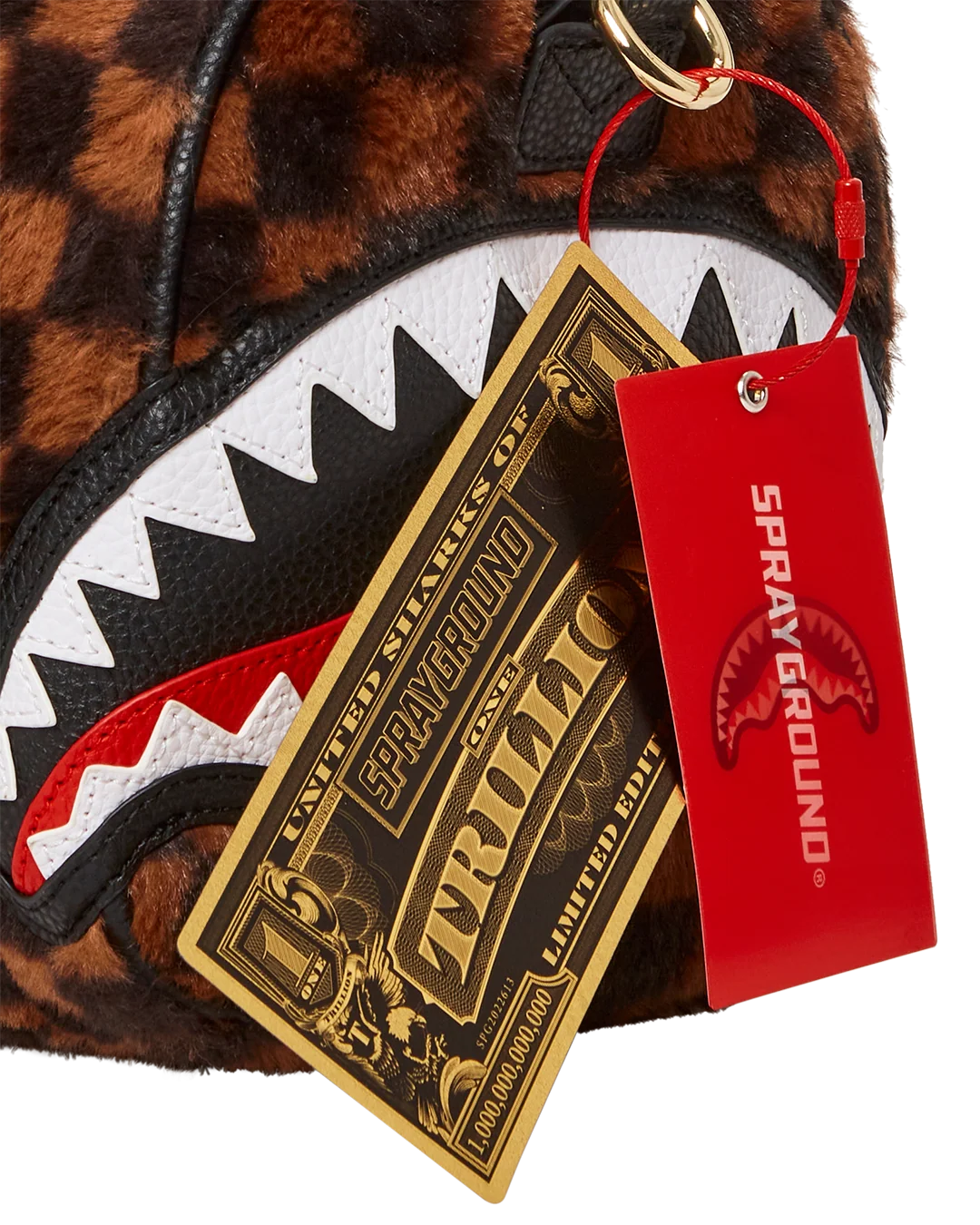 FURRR SHARKS IN PARIS MINI DUFFLE