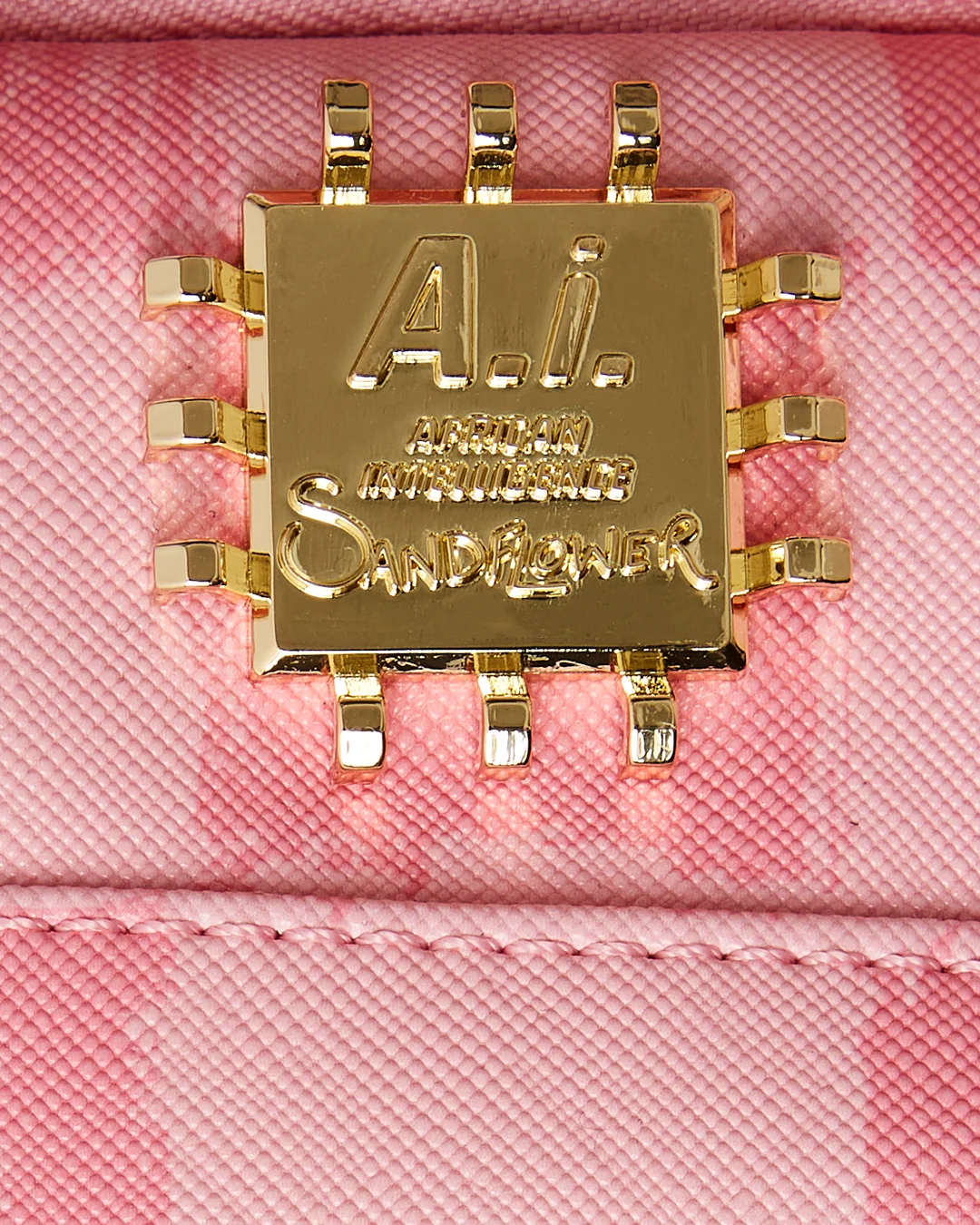 A.I. AFRICAN INTELLIGENCE MESSAGE FROM THE FUTURE BACKPACK - SANDFLOWER COLLAB