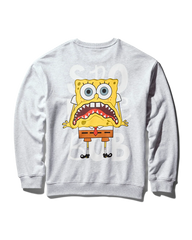 SPRAYGROUND PULLOVER CREW NECK SWEATSHIRT (LT GREY)