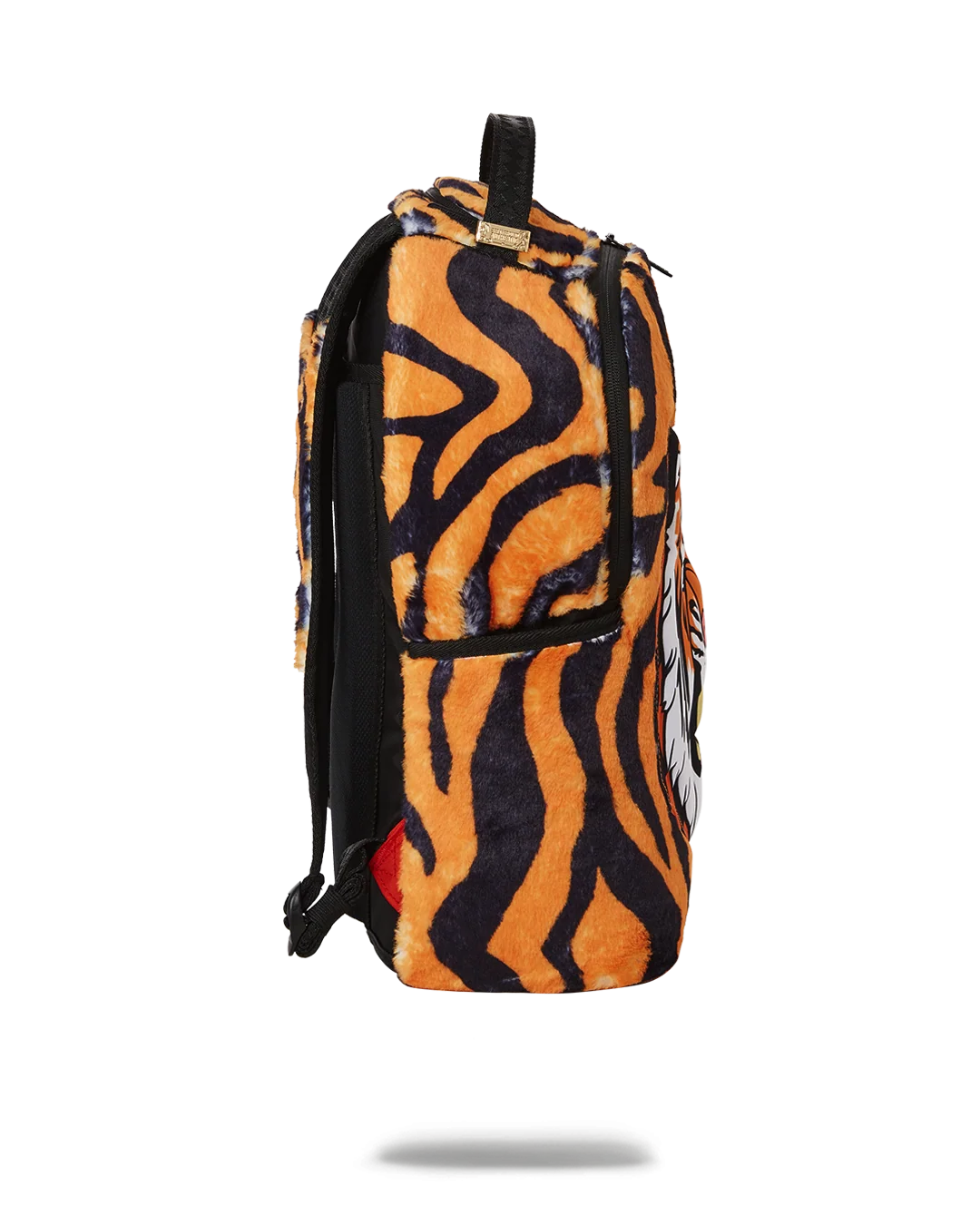 TIGER COZY VELOUR FUR BACKPACK