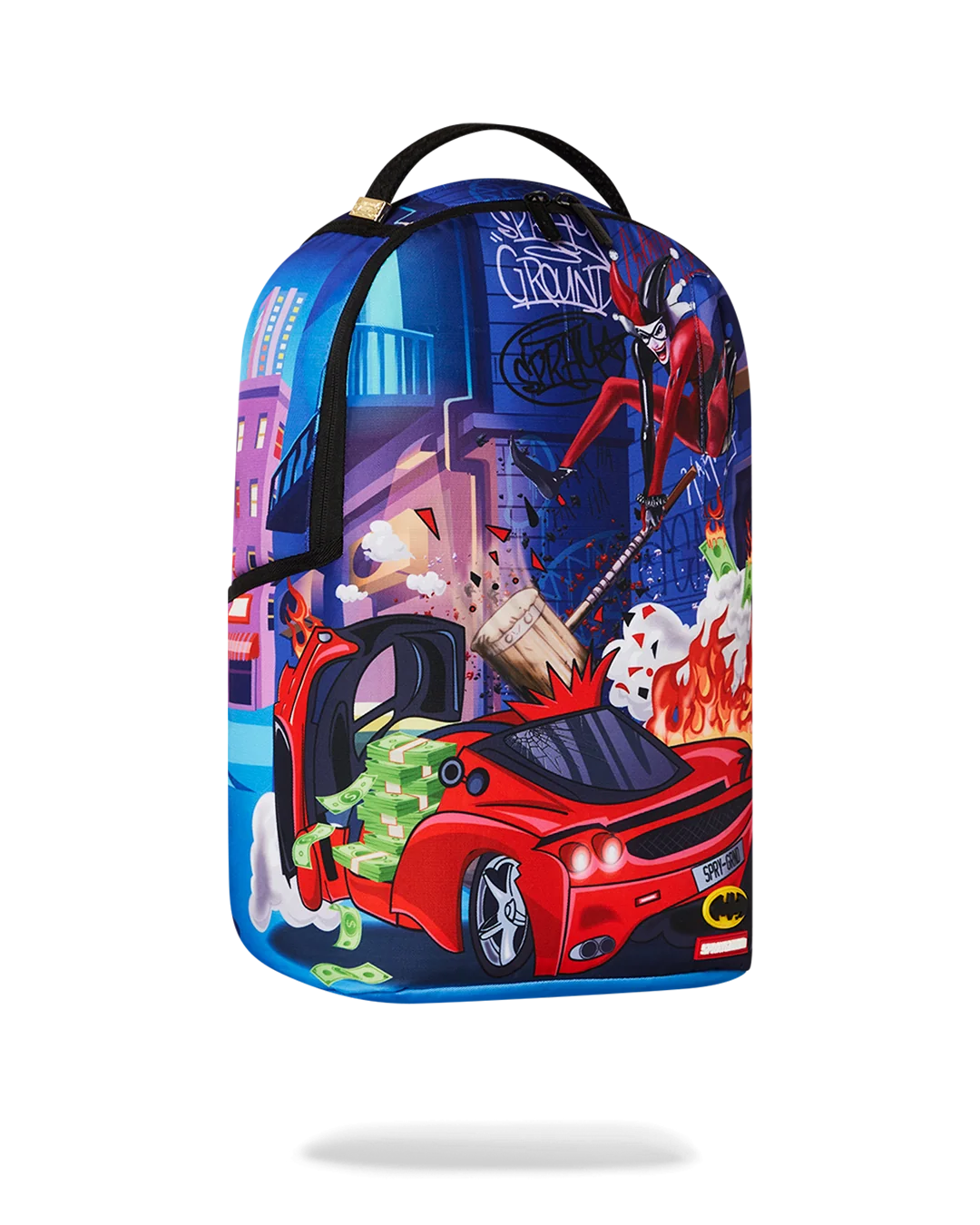 HARLEY QUINN SMASH SMASH DLXSR BACKPACK