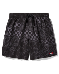 3AM CHECK SWIM SHORTS