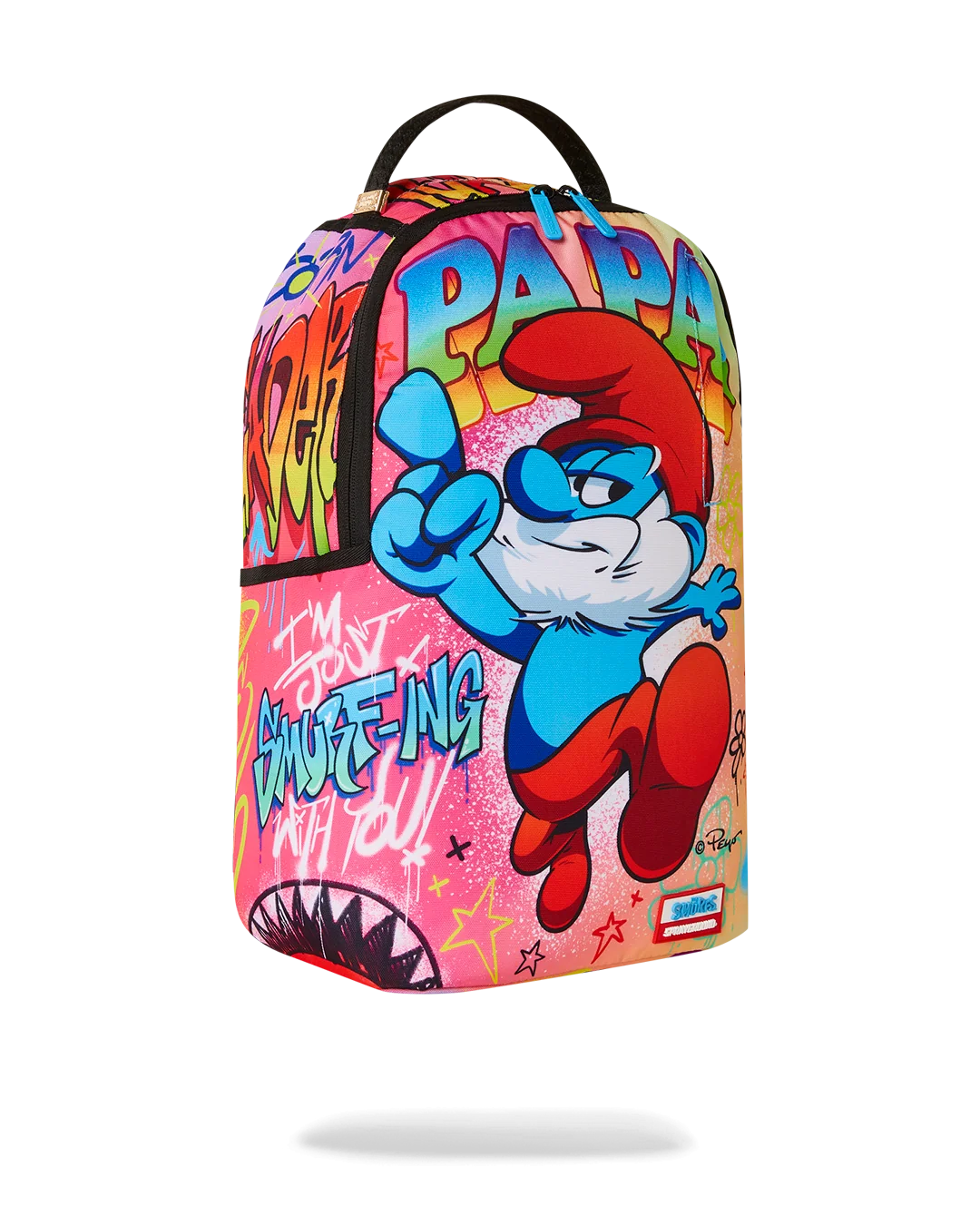 PAPA SMURF ON THE RUN BACKPACK