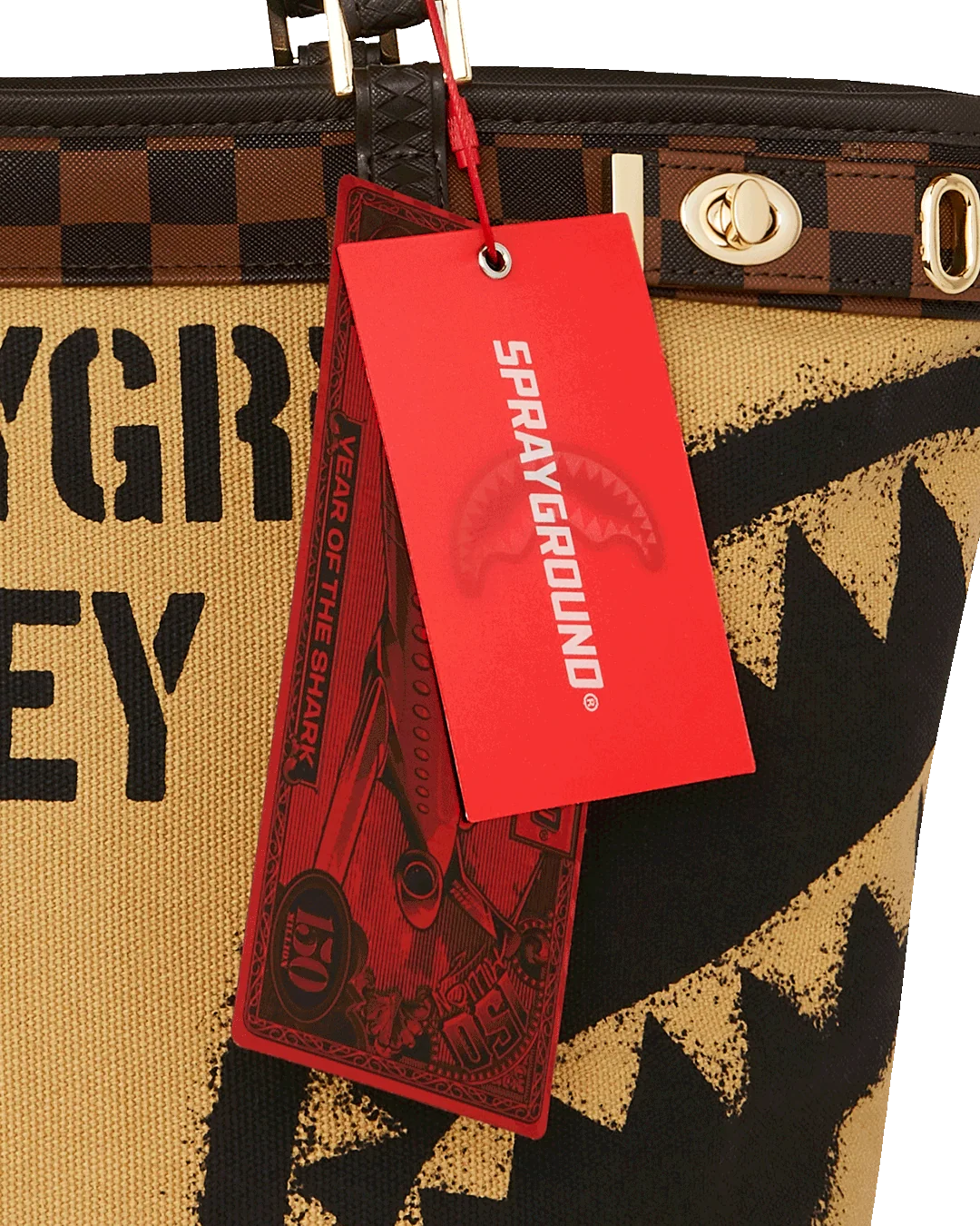 SPRAYGROUND MONEY BAG TOTE
