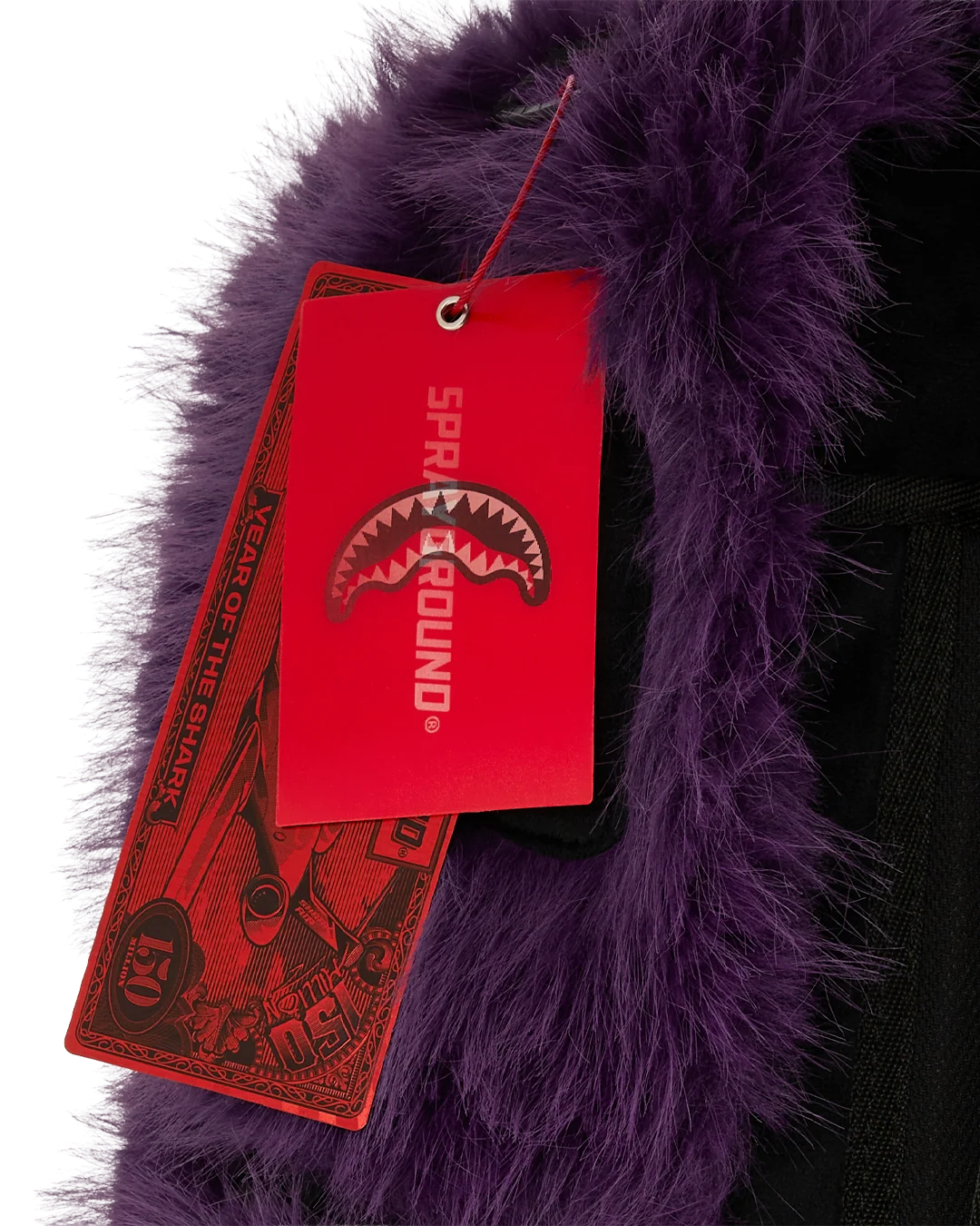 FURZILLA SHARK (PURP) BACKPACK