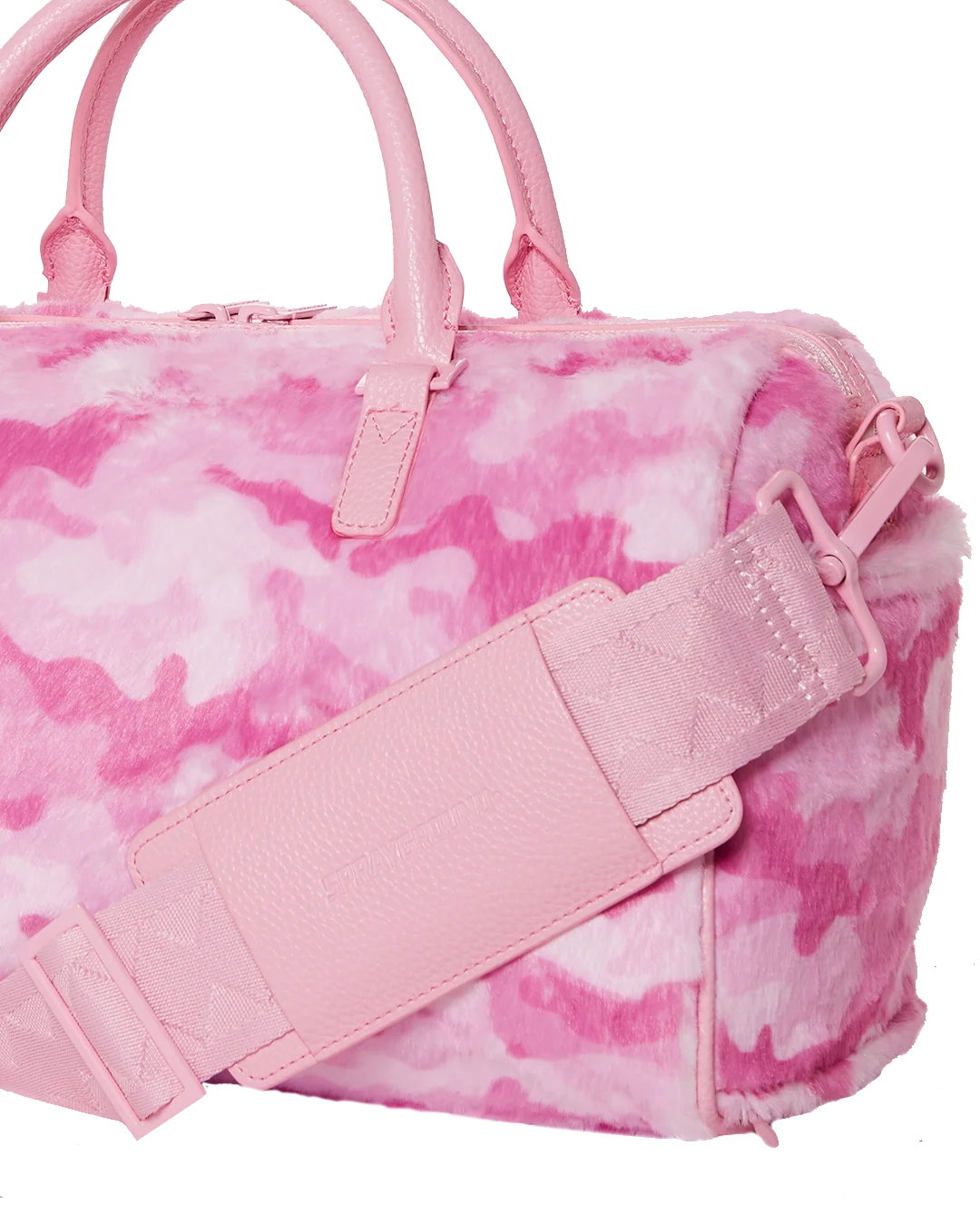 FURRROCIOUS IN PINK MINI DUFFLE