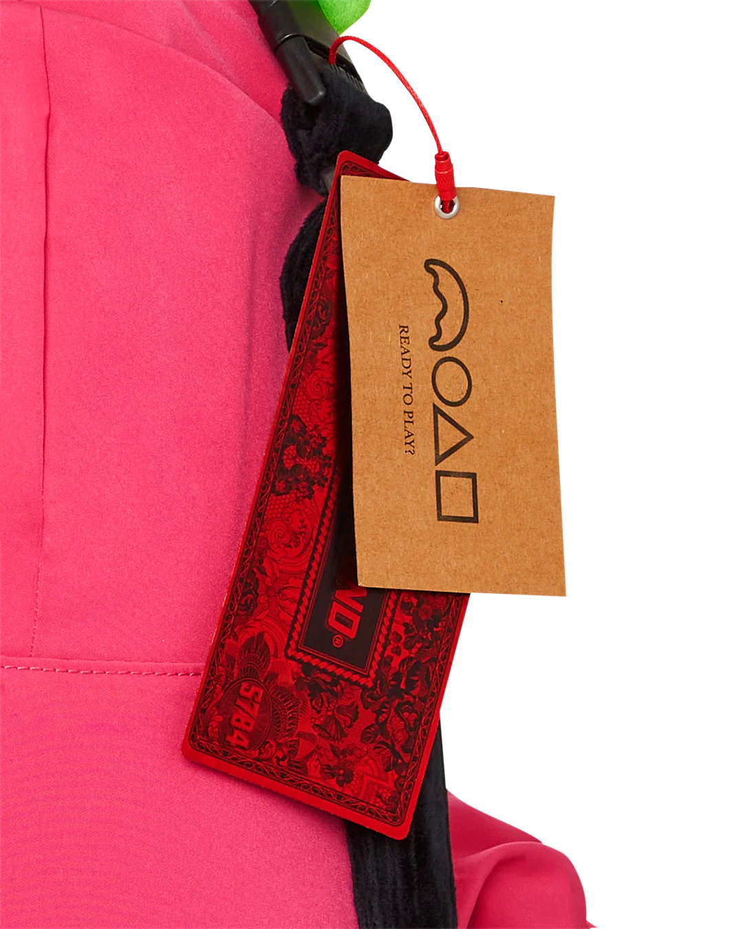 SQUID GAME COLLAB PINK SOLDIERS BEAR BACKPACK