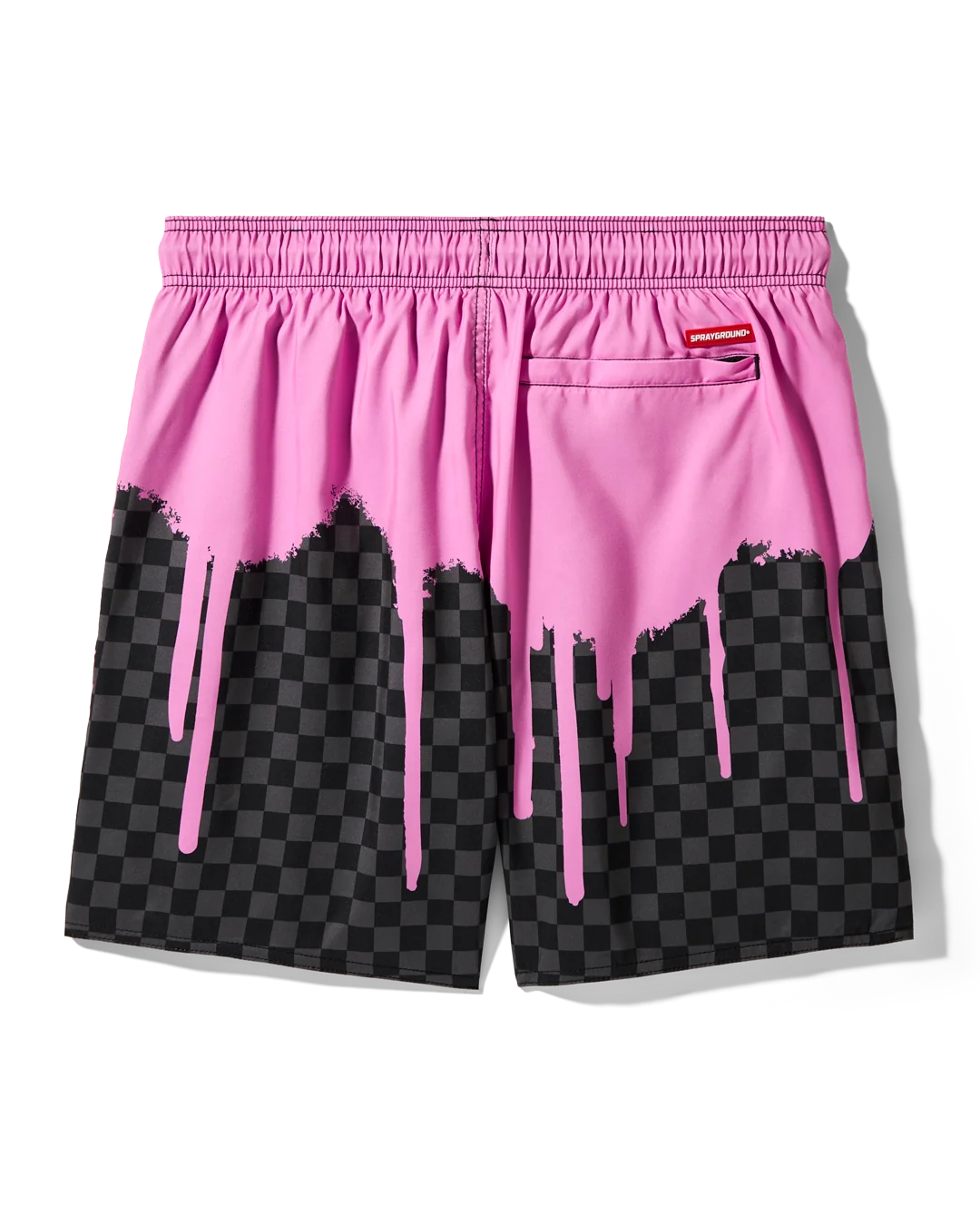 OCEAN DRIP CHECK SWIM SHORT