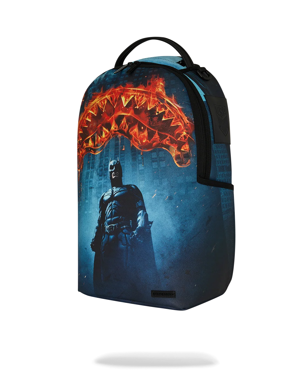 BATMAN BEGINS GOTHAN SHARK INFERNO BACKPACK
