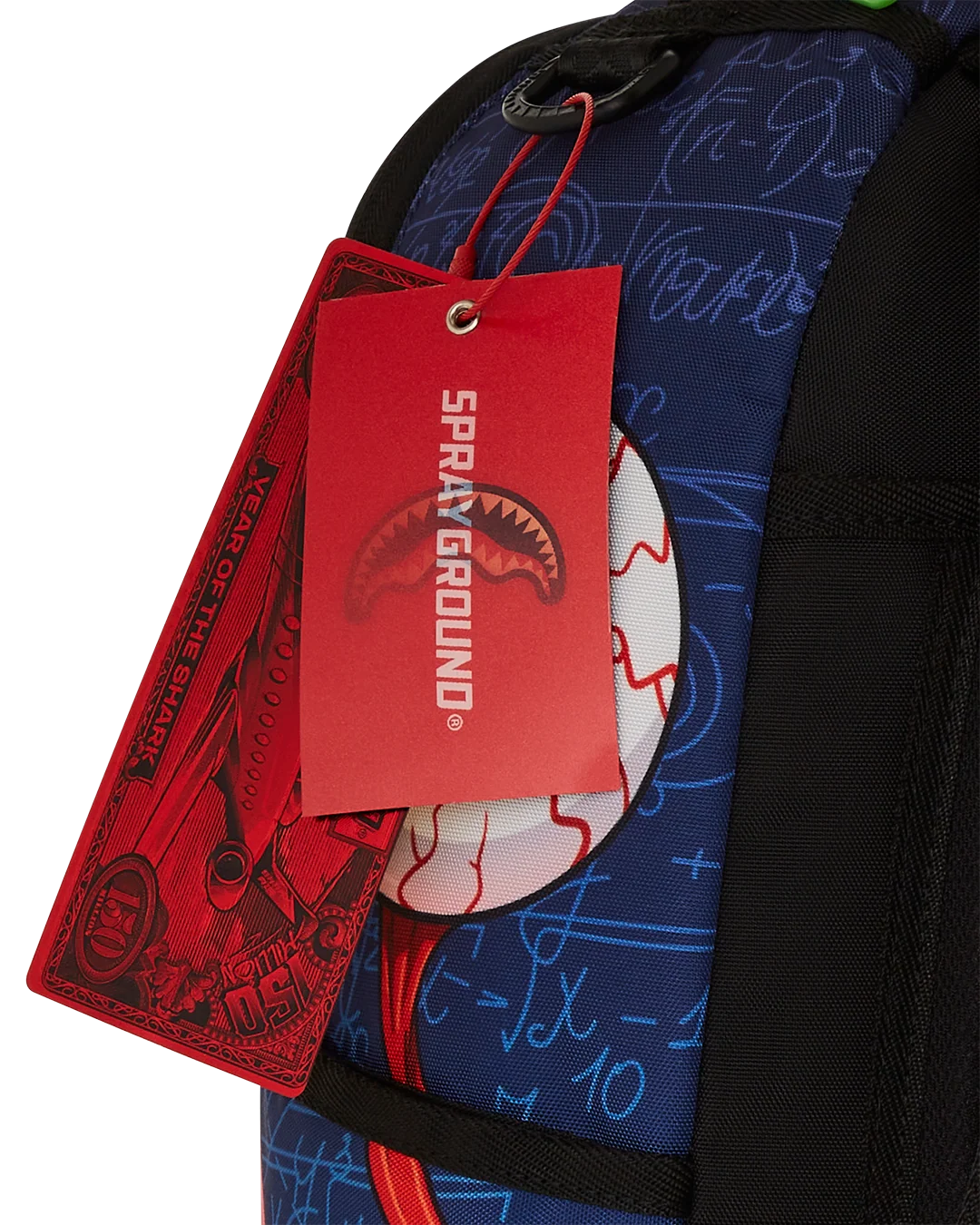 RICK AND MORTY BRAIN SHARK DLXR BACKPACK