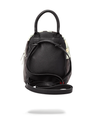 MONEY ON BLACK LEOPARD PRINT MINI